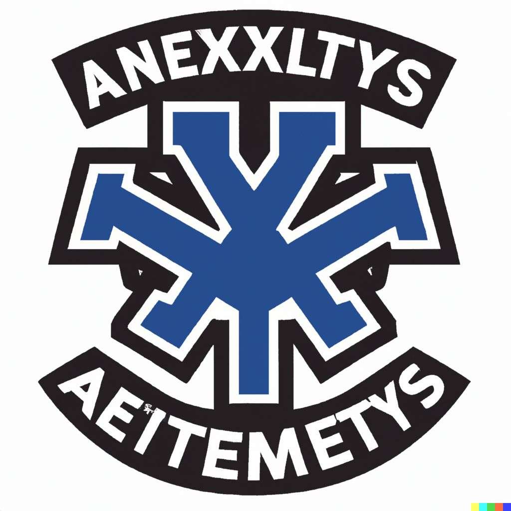 a representation of anxiety, NHL team emblem design